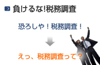 負けるな!税務調査　恐ろしや！税務調査！→えっ、税務調査って？